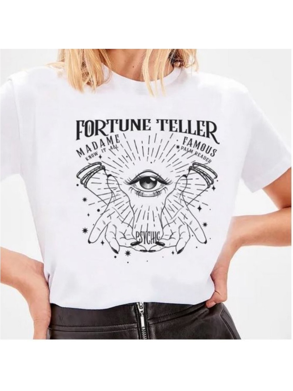 NEW~Gypsy Fortune Teller White T-Shirt